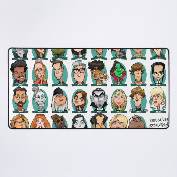 Item preview, Caricature Resolution 2026 designed and sold by binarygod.
