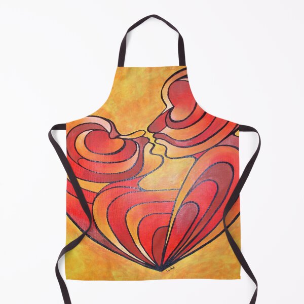 Item preview, Lovers Kiss And Their Bodies Form A Love Heart designed and sold by taiche.