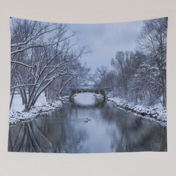 Item preview, Serene Winter River designed and sold by ConnorQuagliana.