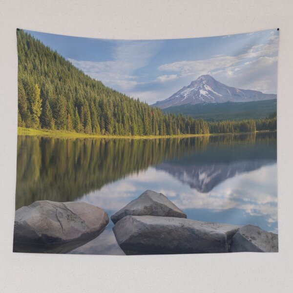 Item preview, Majestic Morning at Trillium Lake designed and sold by ConnorQuagliana.