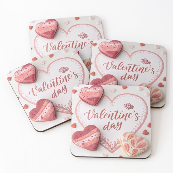 Item preview, Happy Valentine’s Day Heart Design – Romantic Love Illustration designed and sold by DigiGroove.