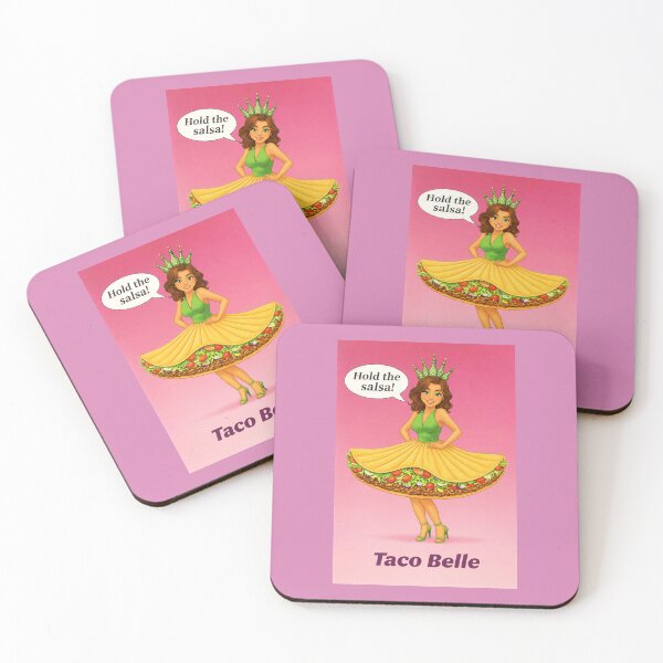 Item preview, Taco Belle - Hold the Salsa - Funny Taco Princess Parody Design designed and sold by SammyMorry.