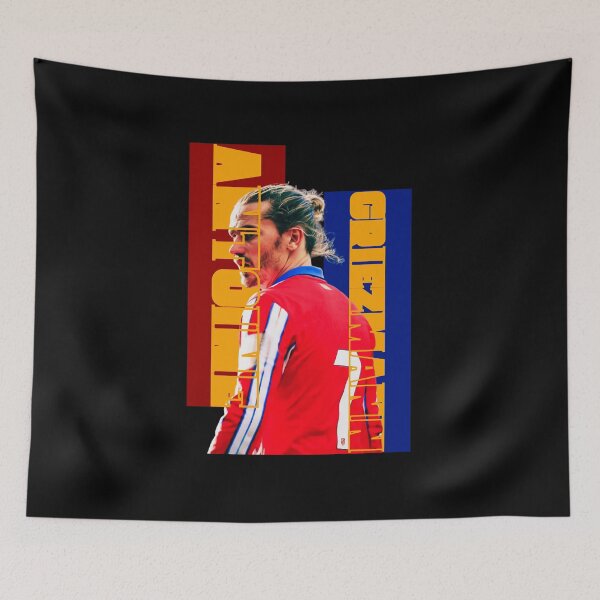 Item preview, Antoine Griezmann Color Block Portrait designed and sold by Josphinerron.