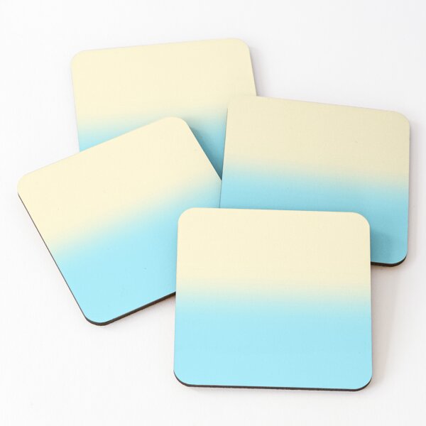 Item preview, Yellow and Light Blue Color Gradient designed and sold by JulzPink.