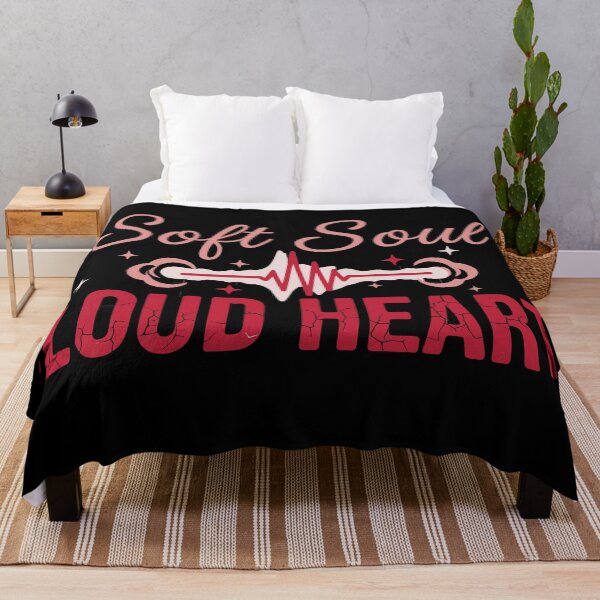 Item preview, Soft Soul Loud Heart – Music & Emotion Typography designed and sold by THE-DAILY-DRIPS.