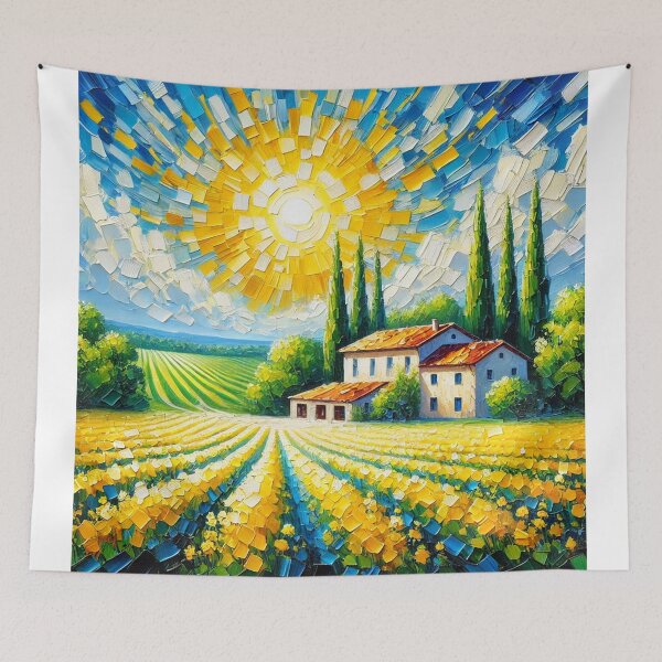 Item preview, Golden Fields Under a Radiant Sun designed and sold by Chi261.