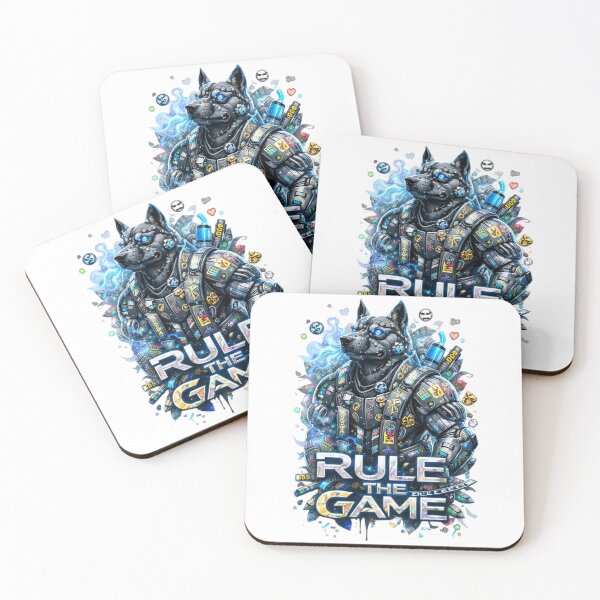 Item preview,  Cybernetic Dog Warrior Set to Rule the Game designed and sold by newvisionart191.