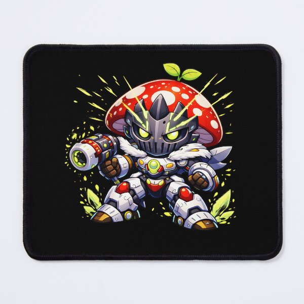 Item preview, Mechamyco Prime – The Cyber Shroom Guardian  designed and sold by Shariceuttrell.