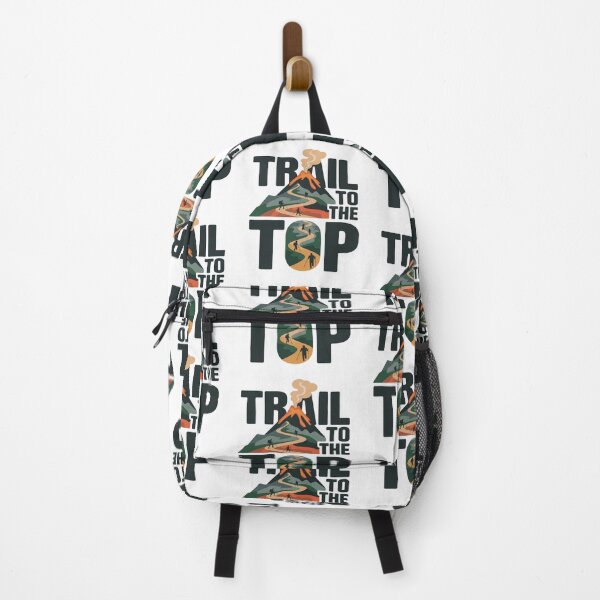 Item preview, Trail to the Top – Volcano Hiking Adventure Motivational T-Shirt for Hikers & Explorers designed and sold by Globalcitytees.
