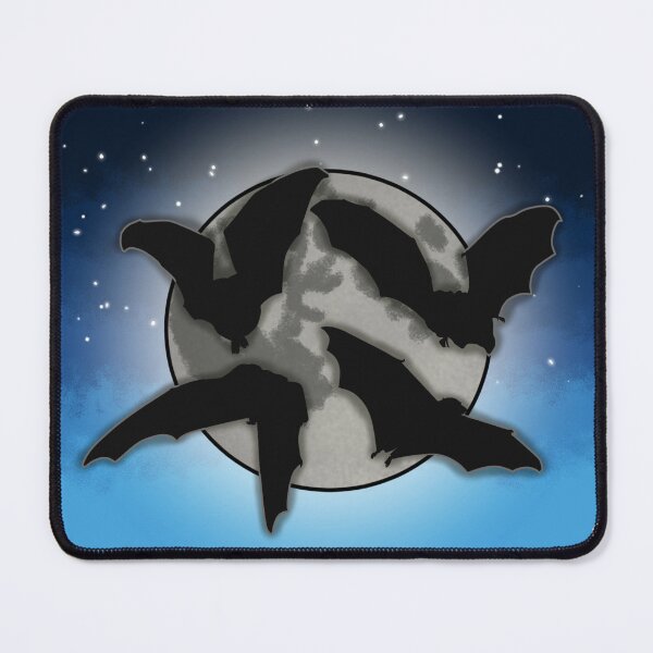 Item preview, Bats over the moon designed and sold by CoastGhost.