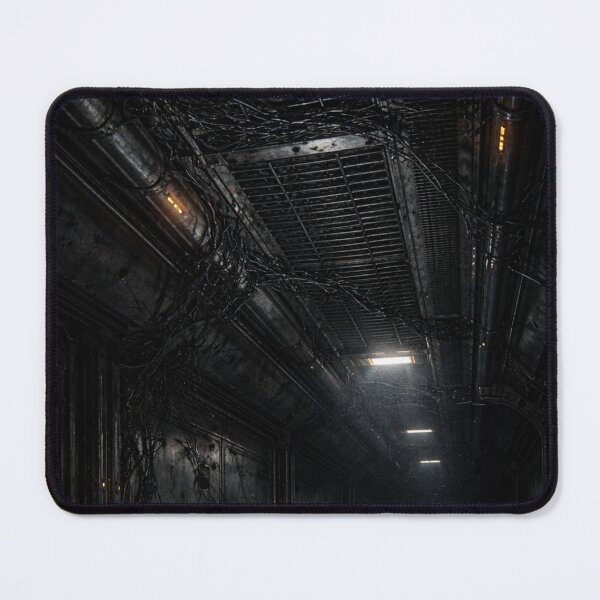 Item preview, Starship Ventilation Horror | Sci-Fi Horror Art Harbinger Protocol designed and sold by Element Horizon Studio.