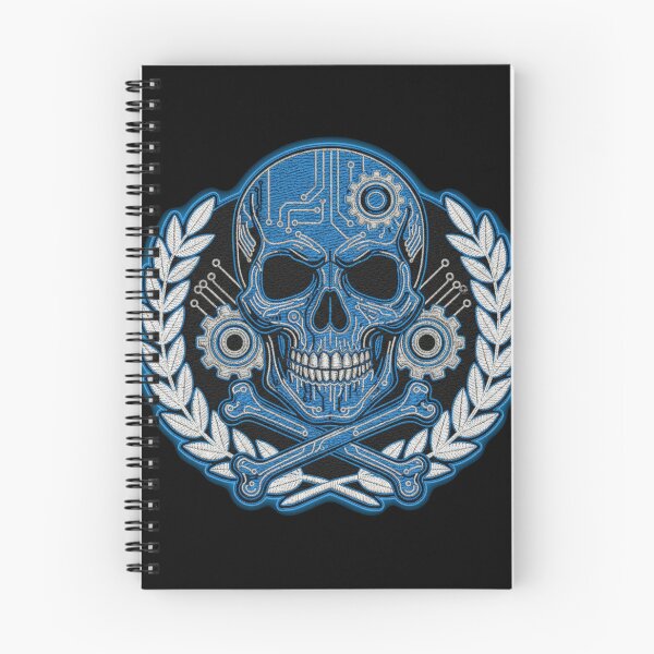 Item preview, Embroidered Military Skull Seal - High Contrast Tactical Design designed and sold by LaNadaYFundante.