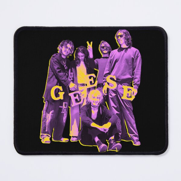 Item preview, Yellow Typography Post Punk Band designed and sold by HydroSketchy.