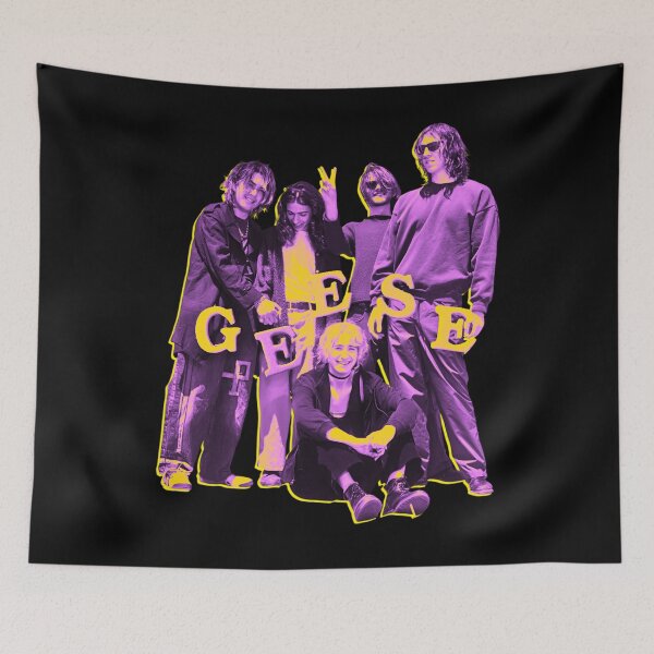 Item preview, Yellow Typography Post Punk Band designed and sold by HydroSketchy.