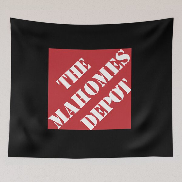 Item preview, The Mahomes Depot Patrick Mahomes Kc Parody Logo designed and sold by RashidiR.