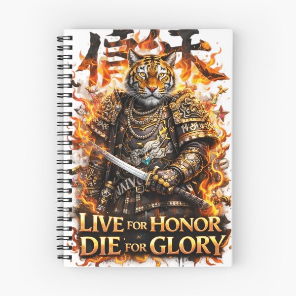 Item preview, Samurai Tiger Warrior Bound by Honor designed and sold by newvisionart191.
