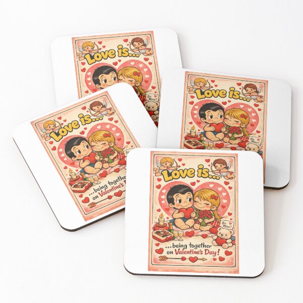 Item preview, Love Is being togheter a Happy Saint Valentine's Day  designed and sold by Arte Cartoon From TagTeam Group.