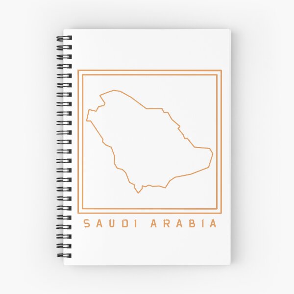 Item preview, Saudi Arabia Map Minimal Line Art designed and sold by Minilosha.