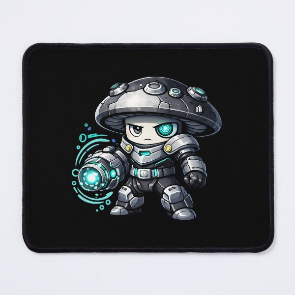 Item preview, Mechrom Mycoguard – The Cyber Shroom Enforcer designed and sold by Shariceuttrell.