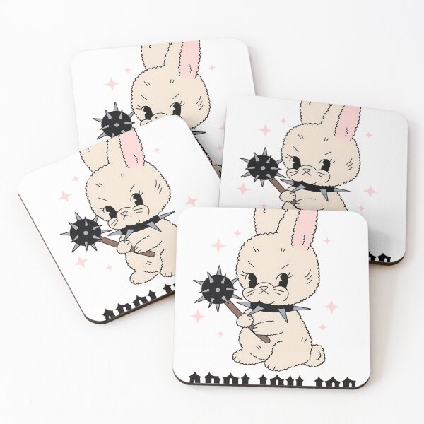Item preview, Abolish Ice  Cartoon Bunny With Spiked Club designed and sold by dragonflyhorse.