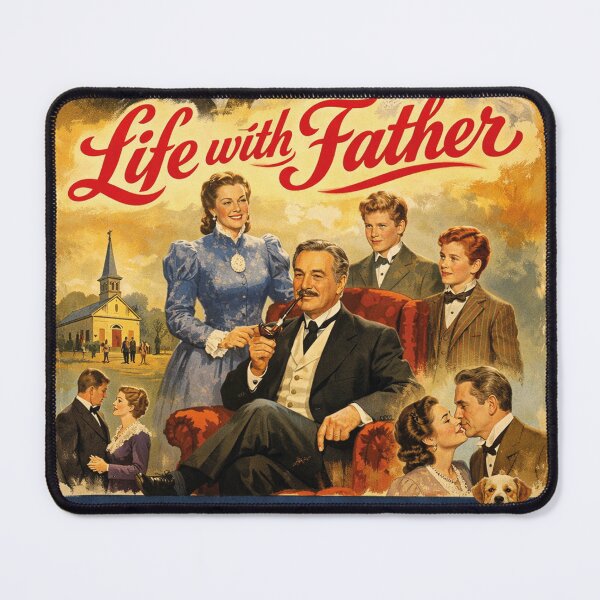Item preview, Life with Father: Classic Vintage Movie Poster Design designed and sold by Mauswohn.