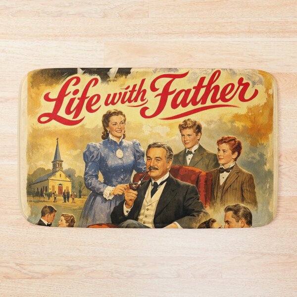 Item preview, Life with Father: Classic Vintage Movie Poster Design designed and sold by Mauswohn.