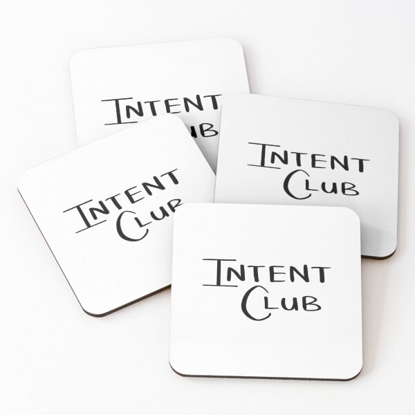 Item preview, INTENT CLUB Minimalist Design designed and sold by markersnow.
