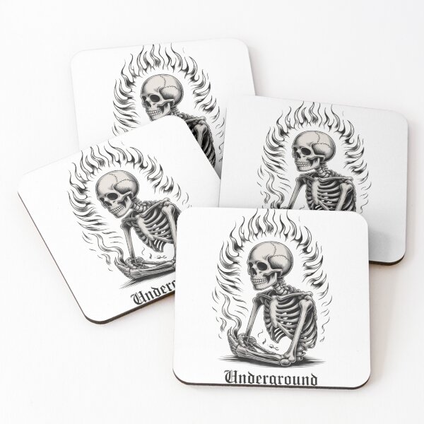 Item preview, Underground Skeleton arise designed and sold by Spükky Ave..