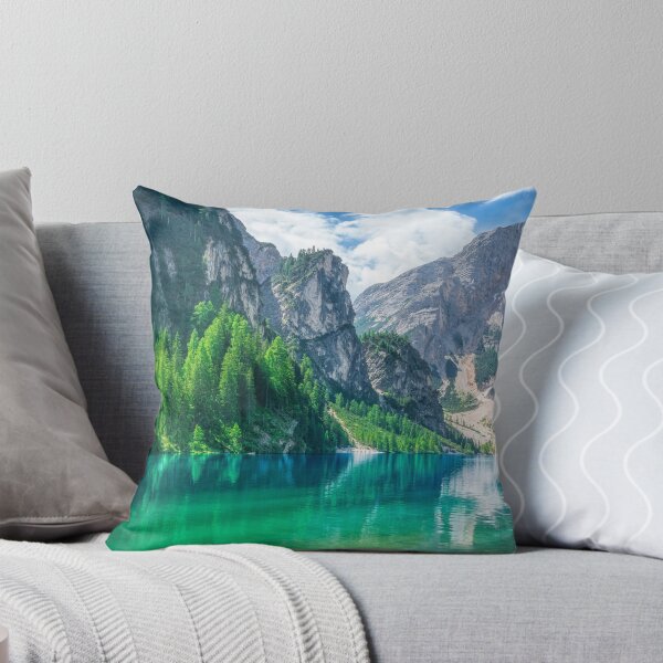 Item preview, Pragser Wildsee and Dolomites mountains. South Tyrol, Italy designed and sold by Stefano Orazzini.