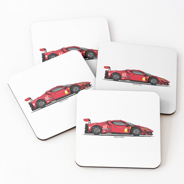 Item preview, IMSA 24 Hours of Daytona #62 296 GT3 Vector Art designed and sold by Heybratan.