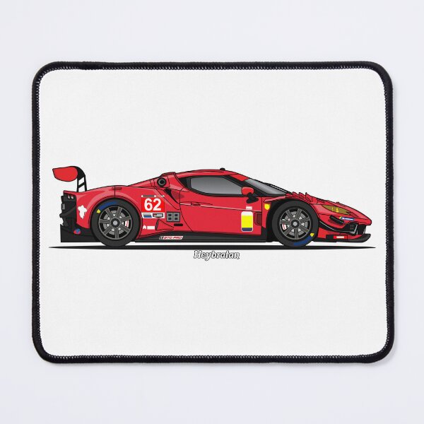 Item preview, IMSA 24 Hours of Daytona #62 296 GT3 Vector Art designed and sold by Heybratan.