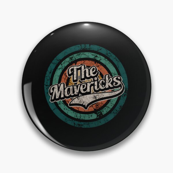 Item preview,  The Mavericks Retro Circle Crack  designed and sold by Designloved.