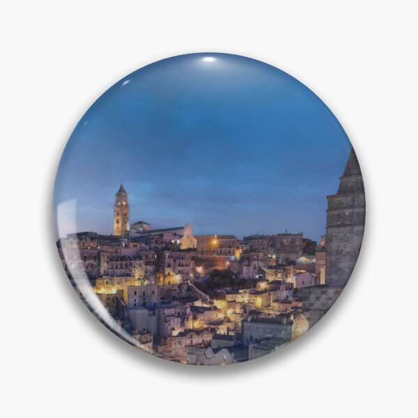 Item preview, Blue hour over the Sassi of Matera at sunrise. Basilicata, Italy. designed and sold by Stefano Orazzini.