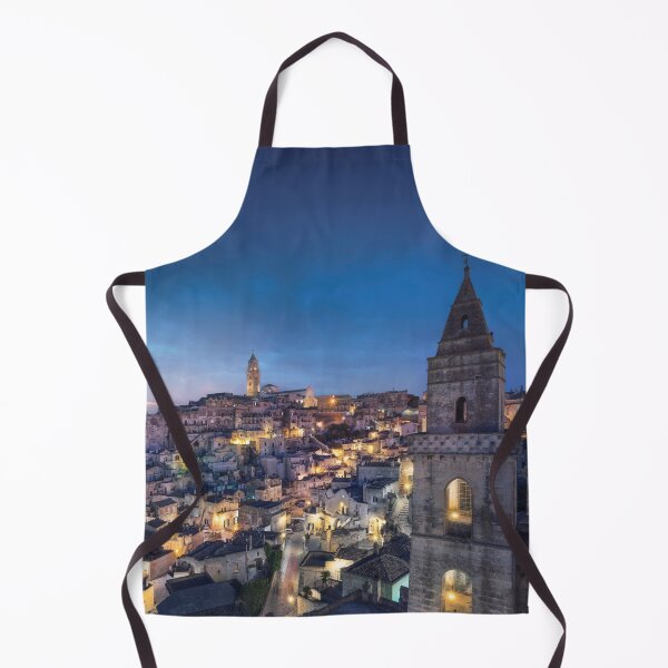 Item preview, Blue hour over the Sassi of Matera at sunrise. Basilicata, Italy. designed and sold by Stefano Orazzini.