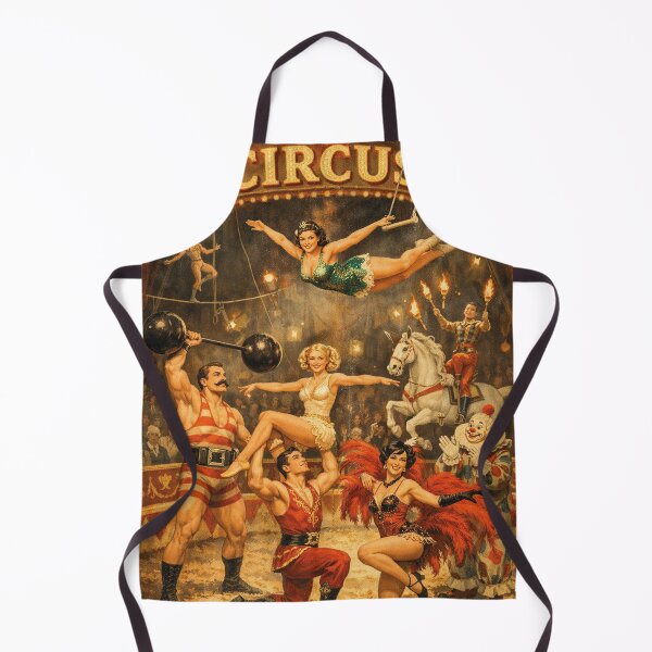 Item preview, Magical Circus World: Nostalgic Vintage Fairground Poster designed and sold by Mauswohn.