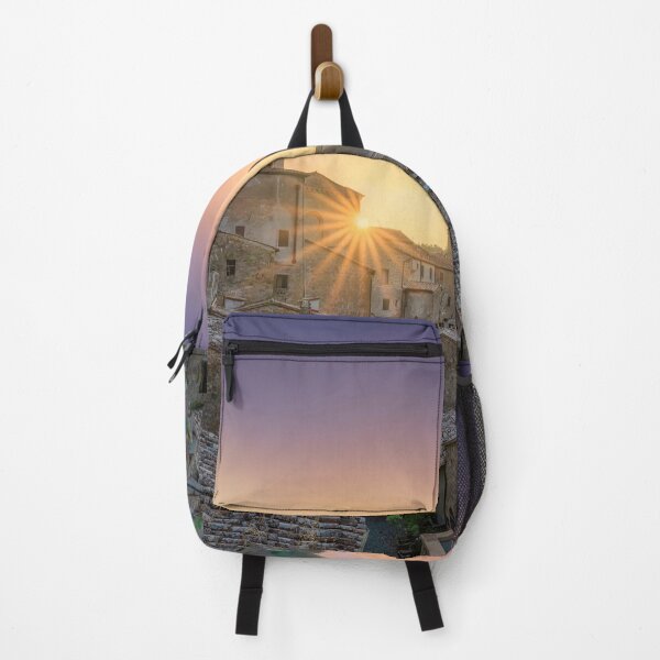 Item preview, Sorano village on tuff at sunset. Tuscany, Italy designed and sold by Stefano Orazzini.