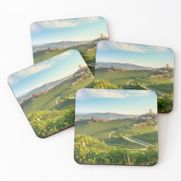 Item preview, Barbaresco village and Langhe vineyards, Piedmont, Italy Europe. designed and sold by Stefano Orazzini.