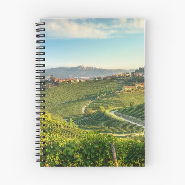 Item preview, Barbaresco village and Langhe vineyards, Piedmont, Italy Europe. designed and sold by Stefano Orazzini.