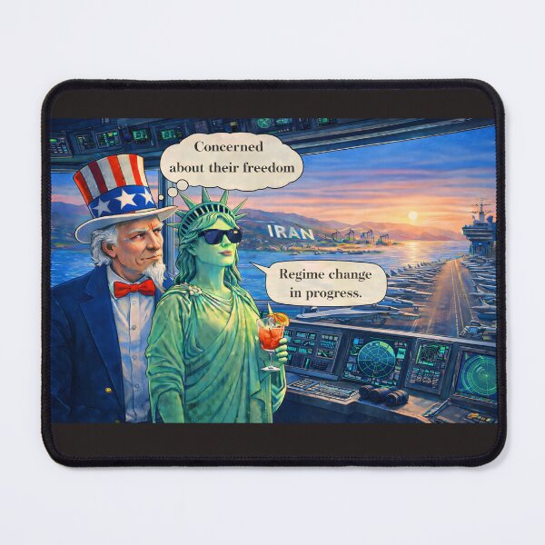 Item preview, Concerned About Freedom – Political Satire designed and sold by Sacredvision.
