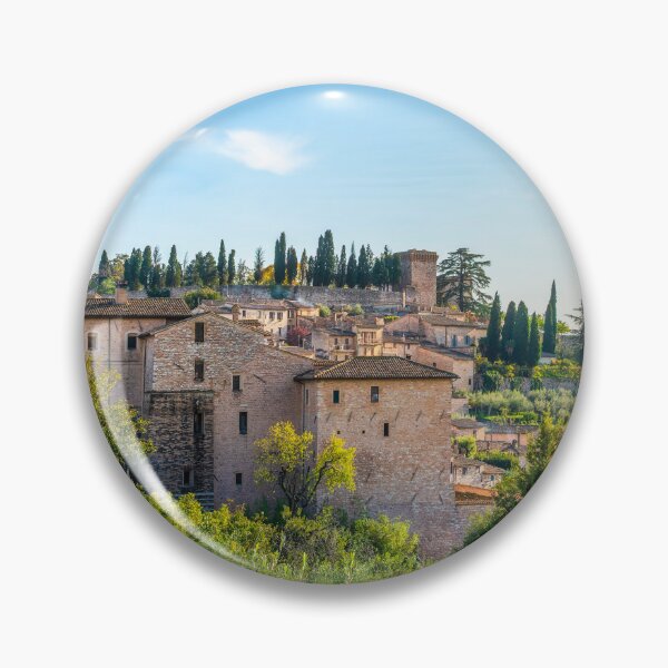 Item preview, Spello medieval village and olive trees. Umbria, Italy. designed and sold by Stefano Orazzini.