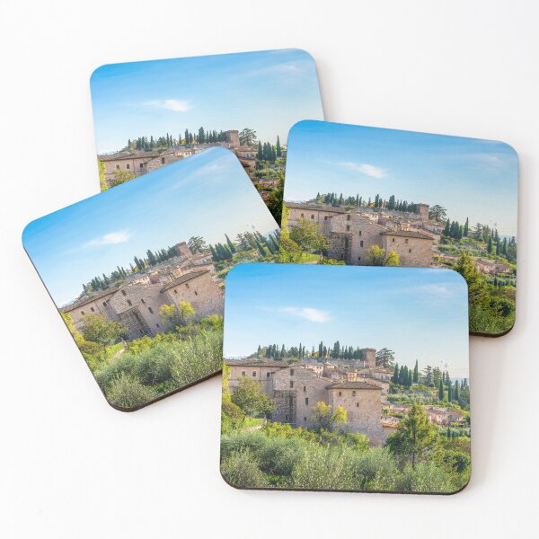 Item preview, Spello medieval village and olive trees. Umbria, Italy. designed and sold by Stefano Orazzini.