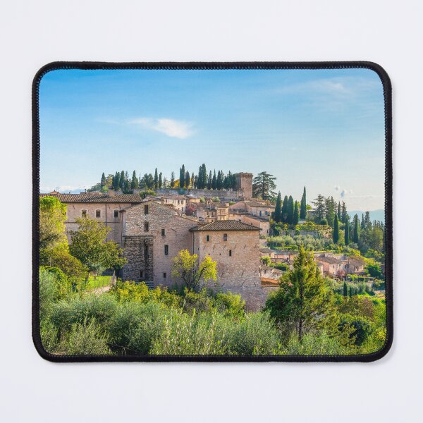 Item preview, Spello medieval village and olive trees. Umbria, Italy. designed and sold by Stefano Orazzini.