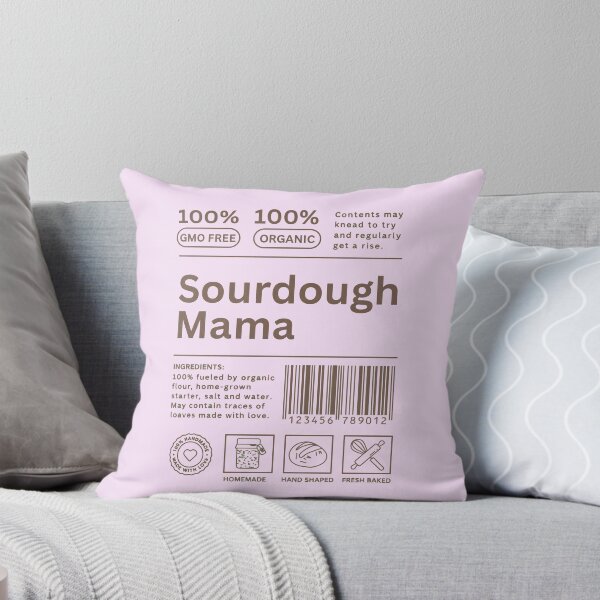 Item preview, Sourdough Mama - Retro Aesthetic Baking Label Design designed and sold by AIEngine.