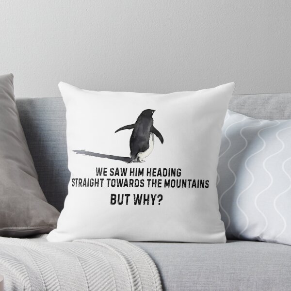 Item preview, But Why Nihilist Penguin Mountain Absurd Humor designed and sold by Michasstuckey.