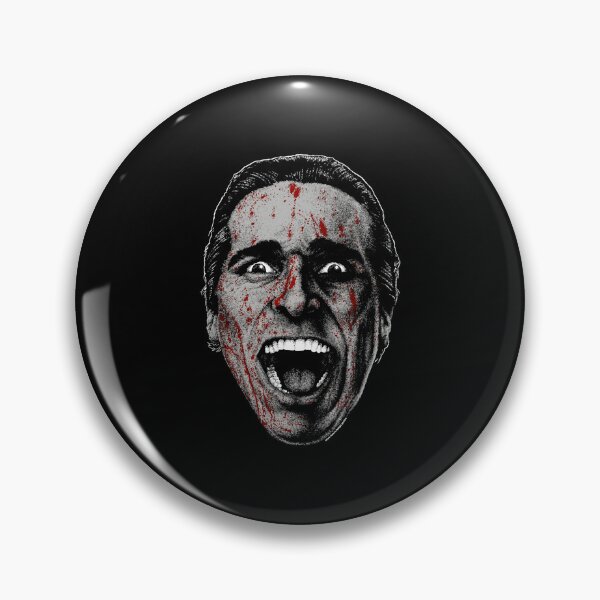 Item preview, American Psycho Bloody Face Illustration Style designed and sold by Adenahilton.
