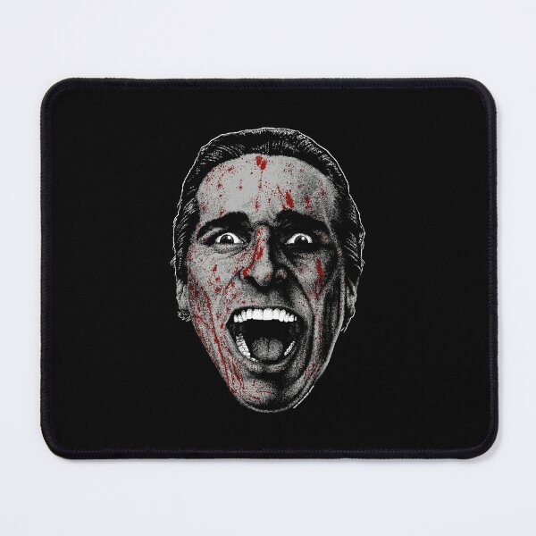 Item preview, American Psycho Bloody Face Illustration Style designed and sold by Adenahilton.