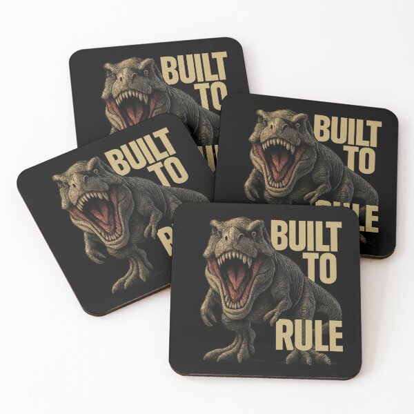 Item preview, Built to Rule - Roaring T‑Rex Streetwear Design designed and sold by MKreative Studio.