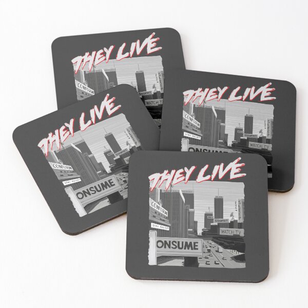 Item preview, They Live We Sleep Fan Art Illustration designed and sold by burrotees.