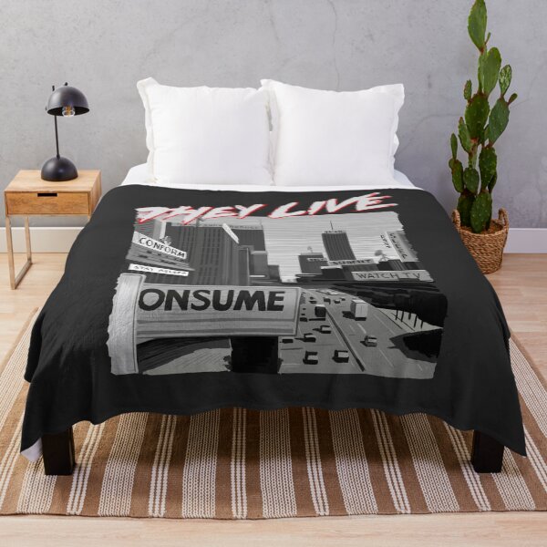 Item preview, They Live We Sleep Fan Art Illustration designed and sold by burrotees.