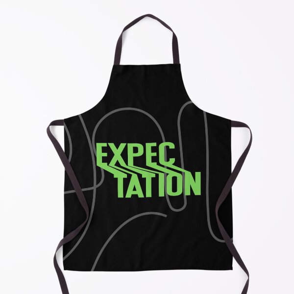 Item preview, Expectation – Bold Green Typography Concept Design designed and sold by teevraa.